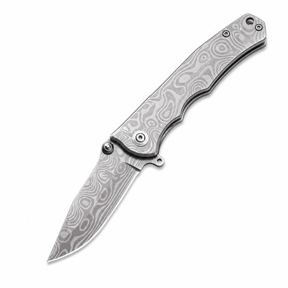 StoneWash Pattern Folding Knife